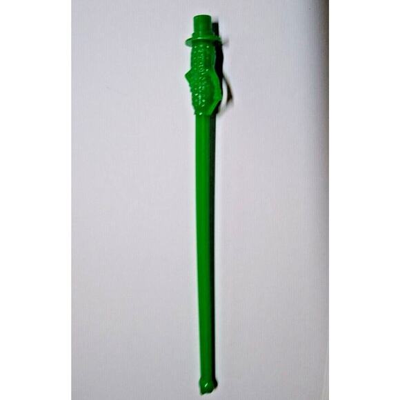 Mr Peanut Swizzle Stick 1950s Vintage Green Plastic Planters Peanuts Kitchenware - Picture 2 of 6